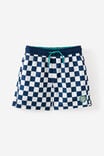 Boys Flynn Rash Vest + Bailey Board Short & Zip Thur Hooded Towel Set,  - example image 3